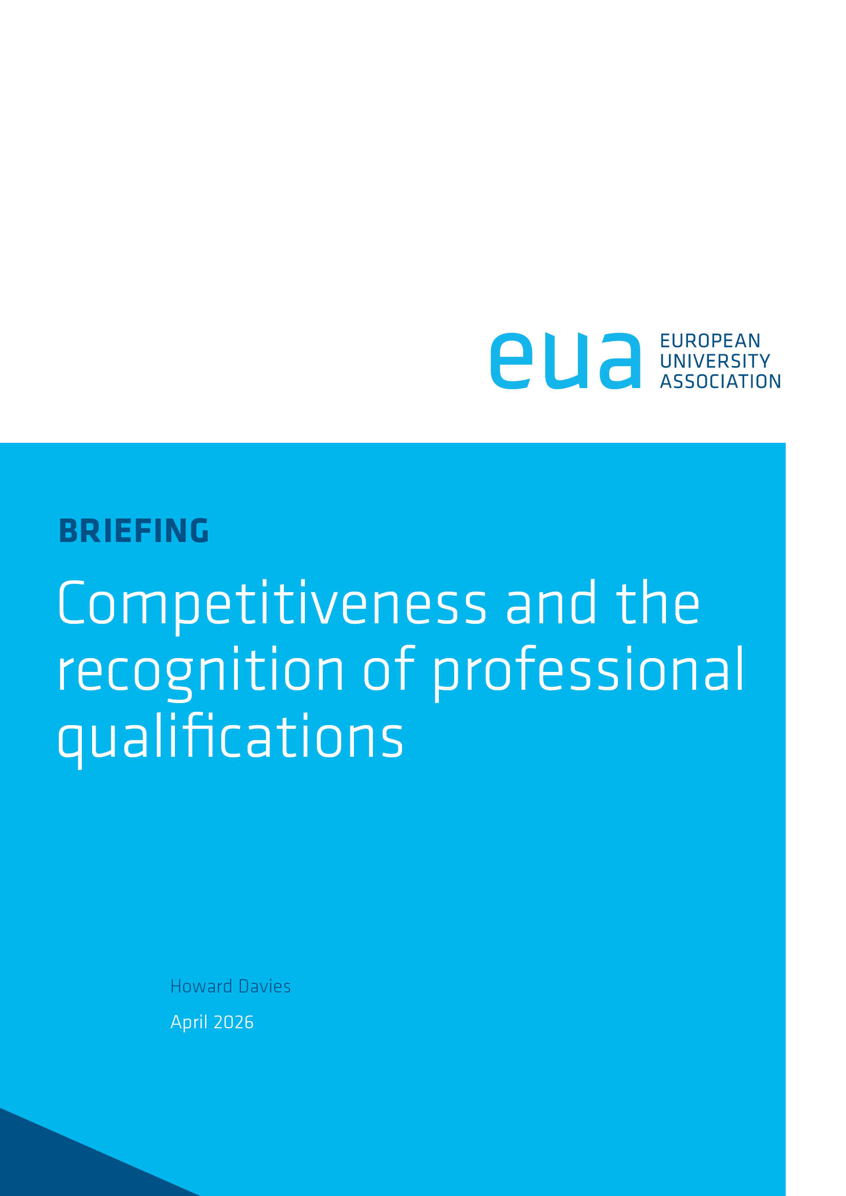 Competitiveness and the recognition of professional qualifications