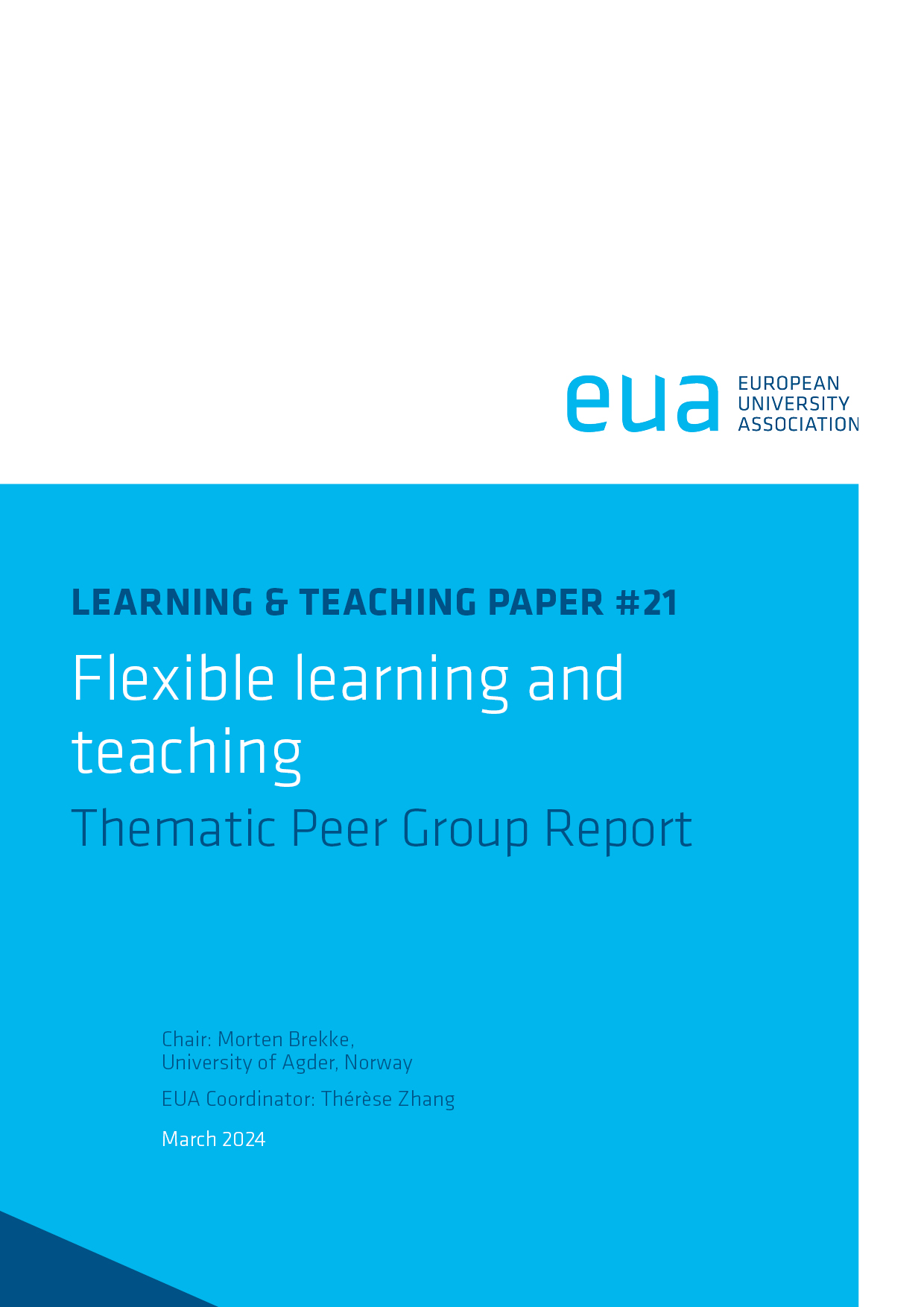 Flexible learning and teaching